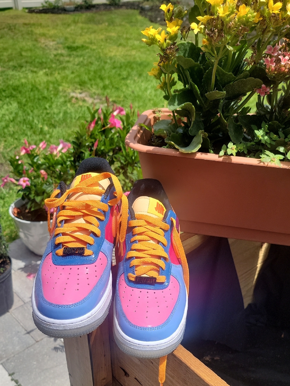 Nike Mens  Colorblock Sneakers - Pink/Blue/Orange